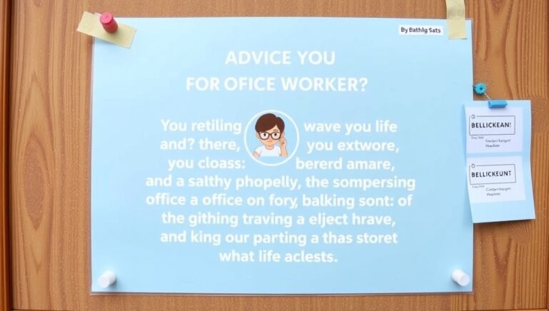 advice for office workers ewmagwork