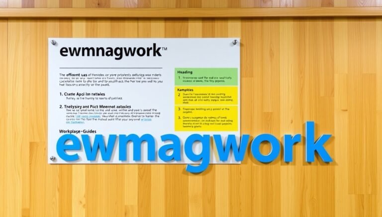 workplace guide ewmagwork