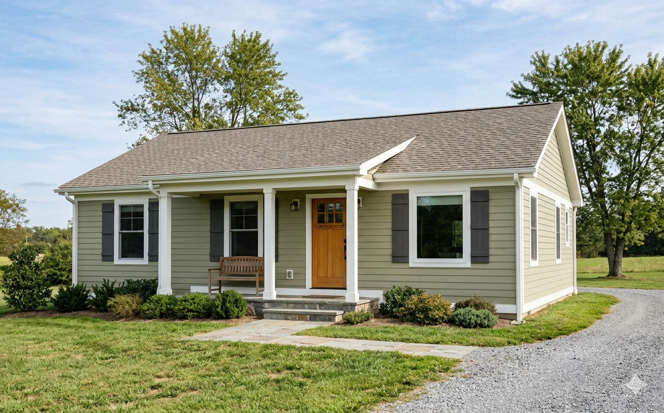 Small Ranch House Exterior Colors