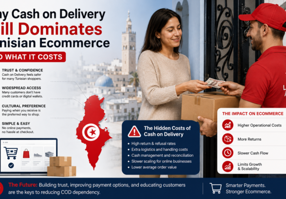 Cash on Delivery Still Dominates Tunisian Ecommerce
