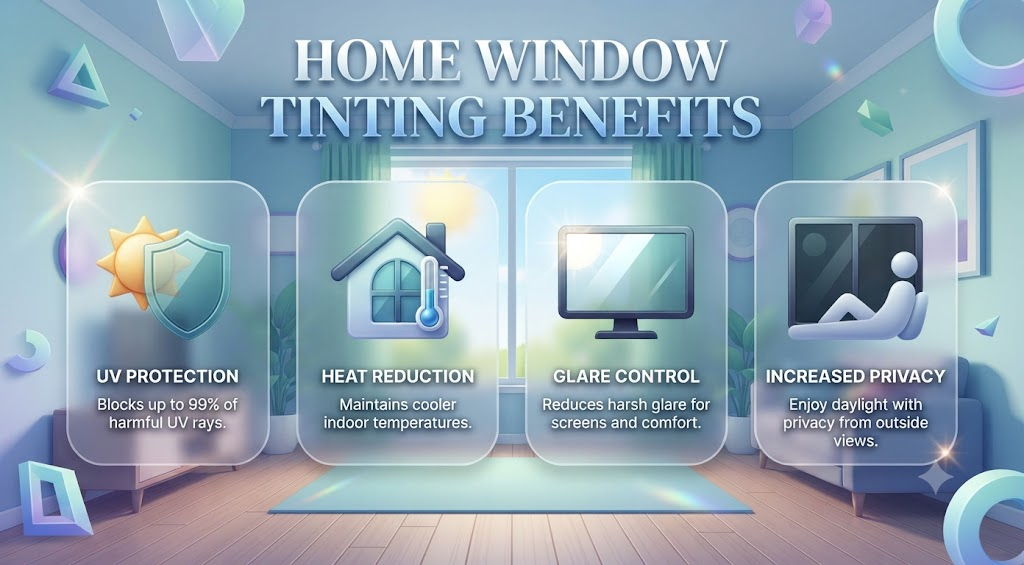 Home Window Tinting Benefits